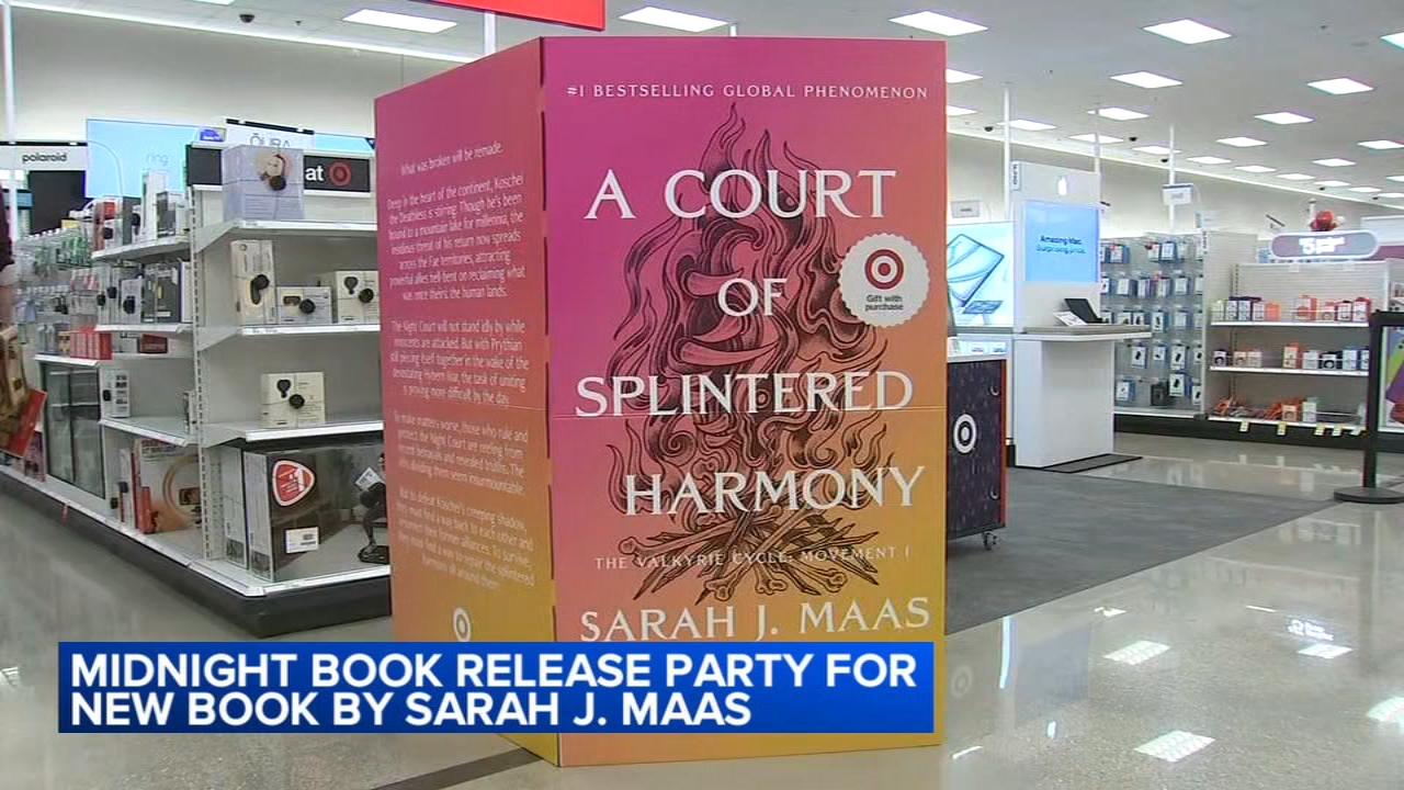 New 'ACOTAR' book 6 released: 'A Court of Splintered Harmony' by Sarah J. Maas is here; how to read series in order
β WABC-TV Eyewitness News (ABC7 NY)