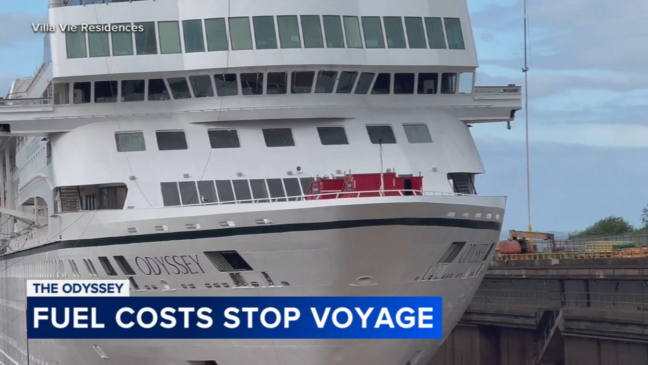 US cruise ship suspends global voyage in Asia due to fuel costs, stranding 200 passengers
       — WABC-TV Eyewitness News (ABC7 NY)