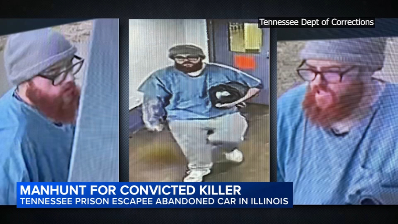 As manhunt for Jacob Morley, murderer escaped from Tennessee, continues, family of Cody Birchfield speaks out; vehicle found in Marion, IL
       — WABC-TV Eyewitness News (ABC7 NY)