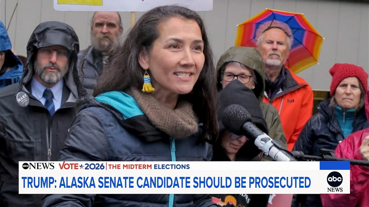 Alaska Democratic Senate candidate Mary Peltola's campaign under fire after report that it recruited second Dan Sullivan for Alaska Senate race
       — WABC-TV Eyewitness News (ABC7 NY)