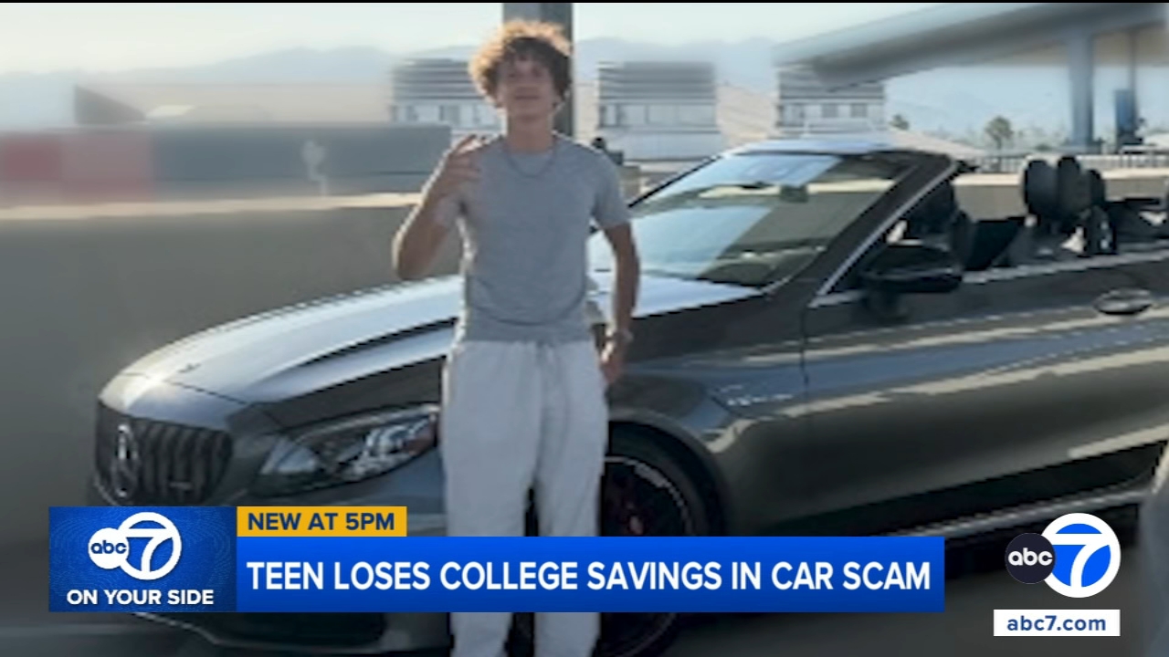 Arrod Berjis says he lost college savings in car scam, apparent DMV mistake that led to repossession in Los Angeles, California; teen seeks answers from Carvana, DMV
       — Babylon Community news